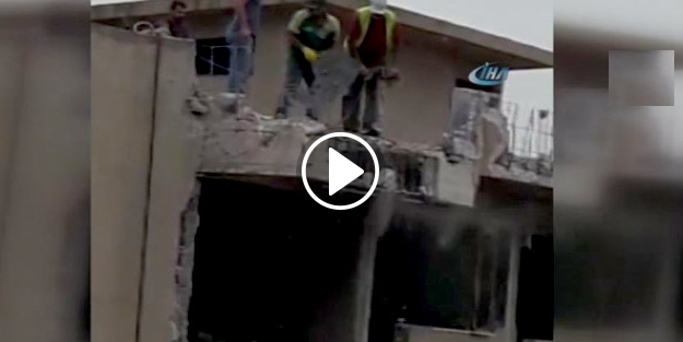 10 katlı binanın üst katında 'pes' dedirten manzara