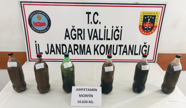 10 kilo 626 gram eroin ele geçirildi