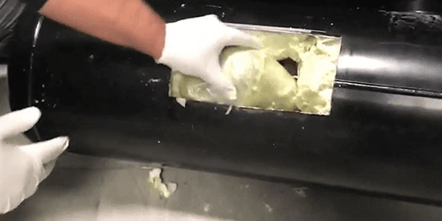 10 kilo uyuşturucu çıktı! Bakın nereye saklamışlar!
