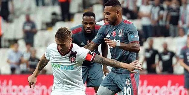 10 kişi kalan Beşiktaş kazandı