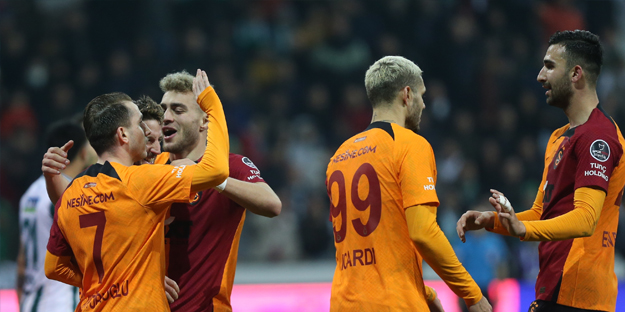 10 numara Galatasaray! Giresun'dan üç puanla döndü...