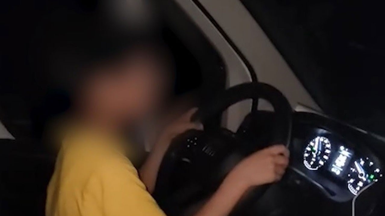 10 yaşındaki çocuğuna araç kullandırdı, cezayı yedi