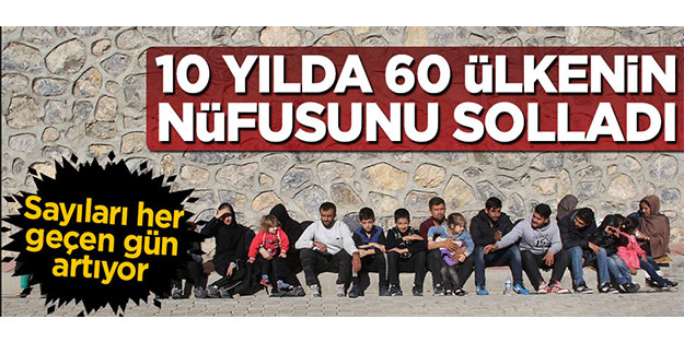 Sayıları her geçen gün artıyor! 10 yılda 60 ülkenin nüfusunu solladı