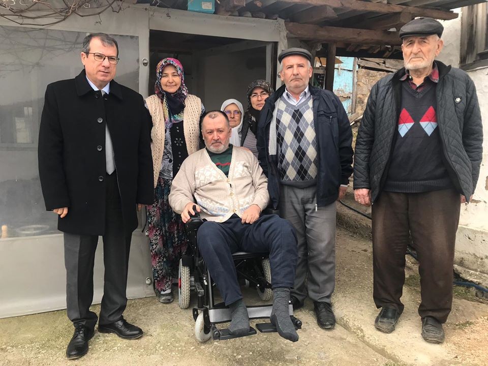 10 yıldır evinden çıkamayan MS hastası özgürlüğüne kavuştu 
