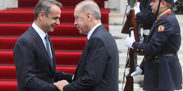 10 Yunan adasıyla ilgili son dakika kararı! Erdoğan ve Miçotakis anlaştı