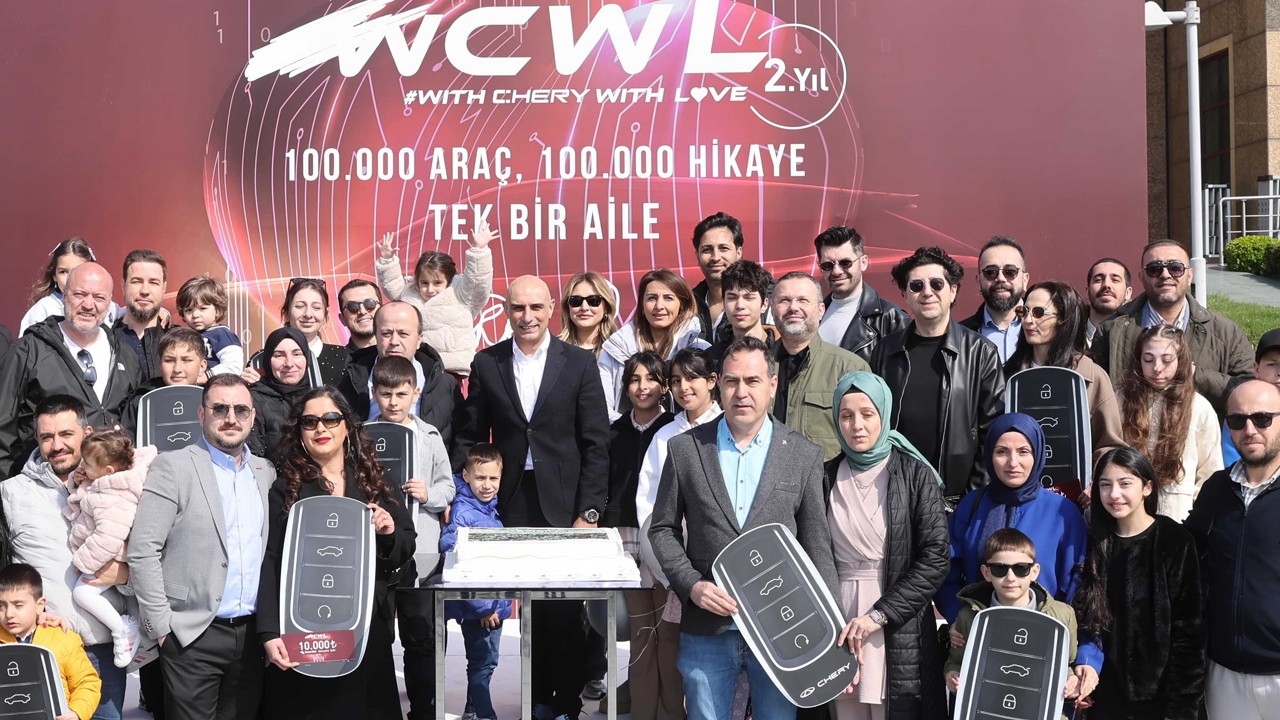 100 bin araç satışıyla rekor kırdı! Chery, üst düzey başarısını müşterileriyle taçlandırdı