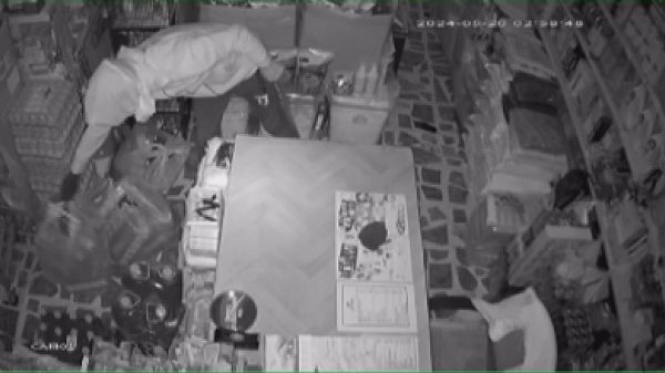 100 bin liralık vurgun kamerada