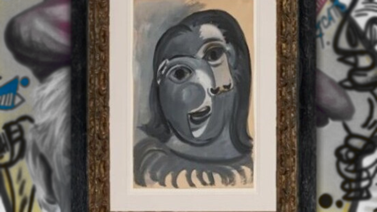 100 euro verdi, Picasso tablosu kazandı!