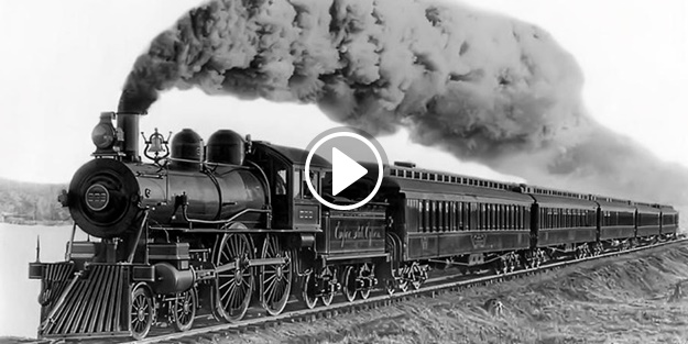 100 yıldır kayıp olan buharlı tren bulundu