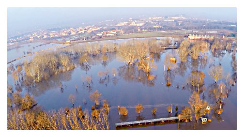 100 yıllık taşkın büyüklüğüne bedel