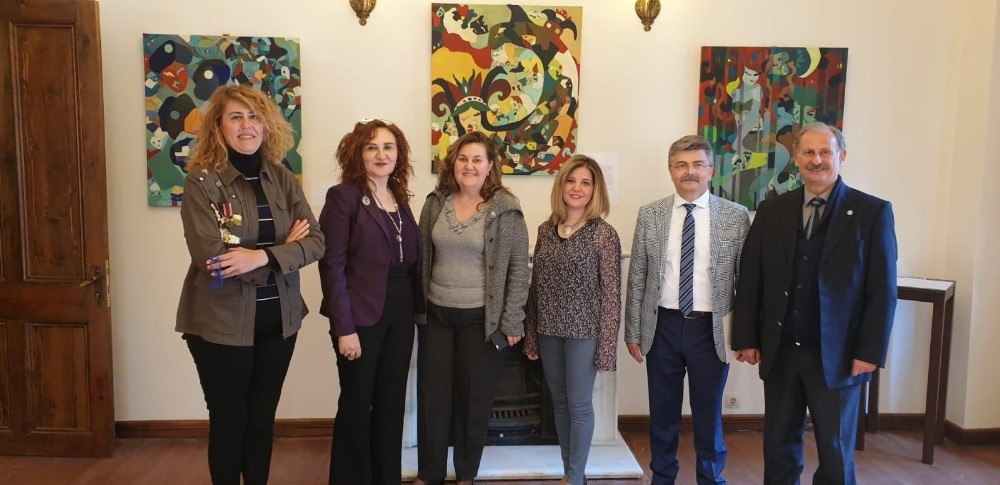 1002. Gece Sergisi Ege Üniversitesinde açıldı 