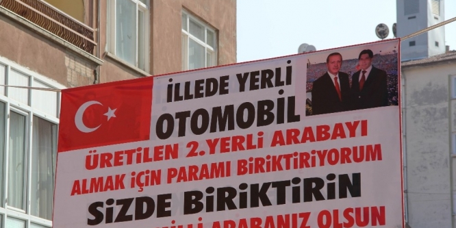 Esnaflardan sürpriz kampanya: Yerli otomobil için para biriktirin