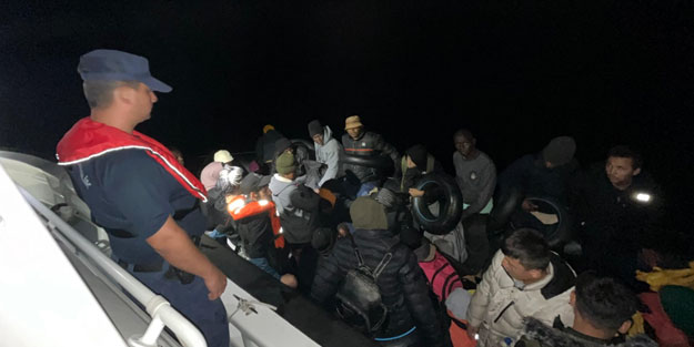 101 düzensiz göçmen yakalandı