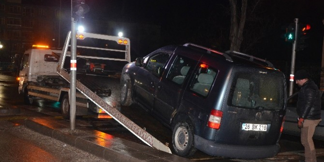 Eskişehir'de böyle park etme görülmedi