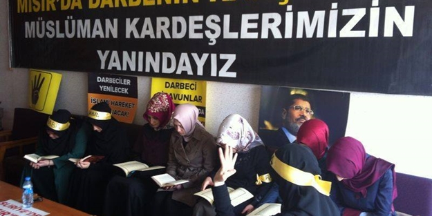 Müslüman Anadolu gençliğinden Mısır'a tam destek!