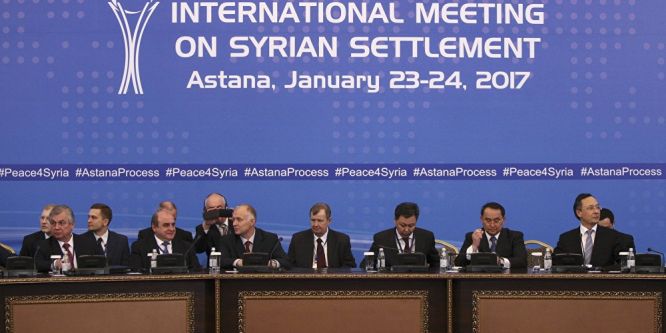 Astana'da Suriye için çatışmasızlık bölgeleri anlaşması