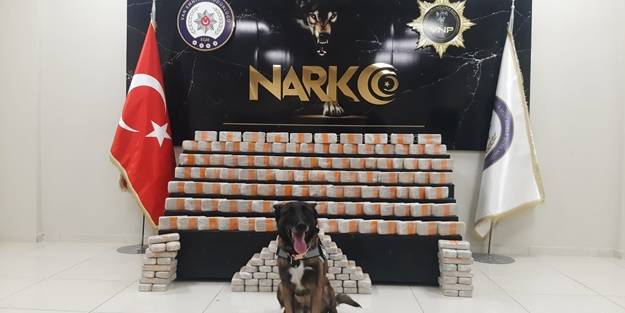 104 kilo 250 gram eroin ele geçirildi! Ev sahibi gözaltında