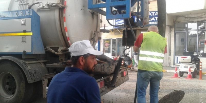 Karabiga’da altyapı temizliği