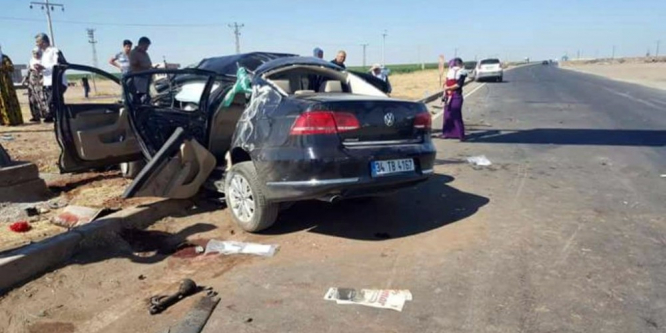 Derik’te trafik kazası: 1 ölü, 4 yaralı