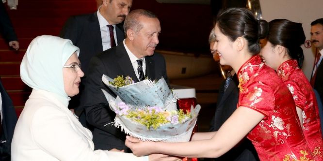 Cumhurbaşkanı Erdoğan Çin Halk Cumhuriyeti’nde