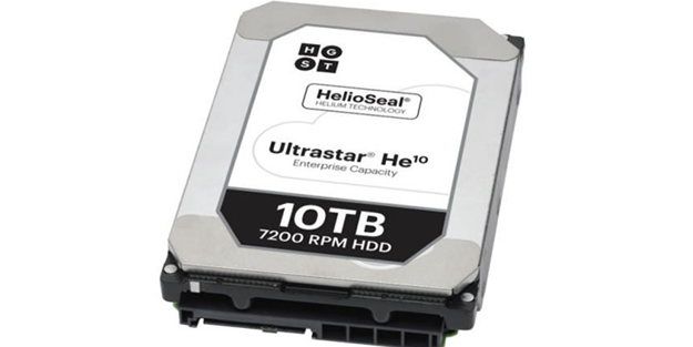 10TB'lık helyum diskler geliyor!