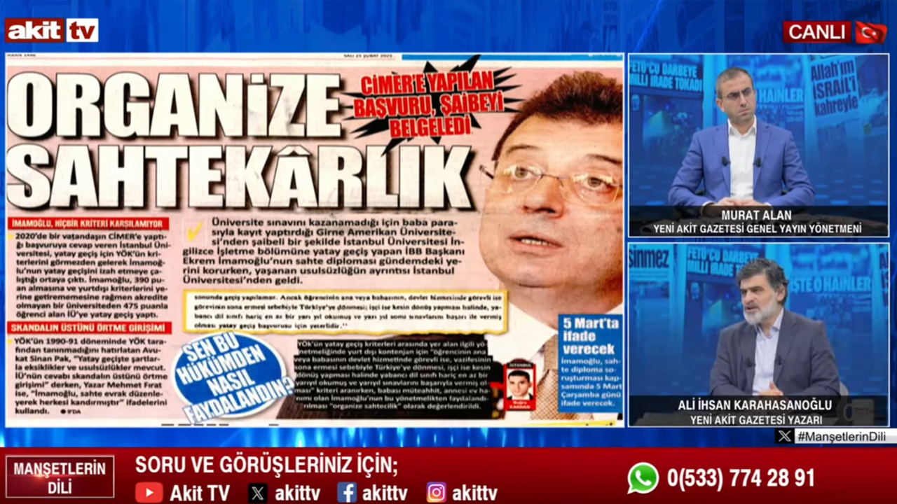 11 kişiyi nasıl biliyorlarmış? Ekrem’in diplomasının arka planı