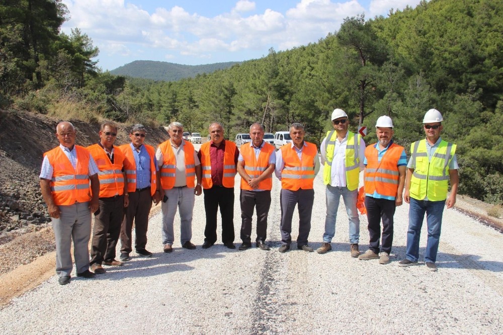 11 köy asfalt yolla birbirine bağlandı 