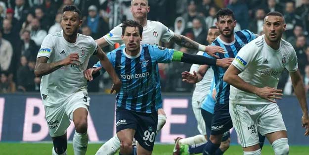 11 maçtır yenilmeyen Adana Demirspor, Beşiktaş'a yenildi