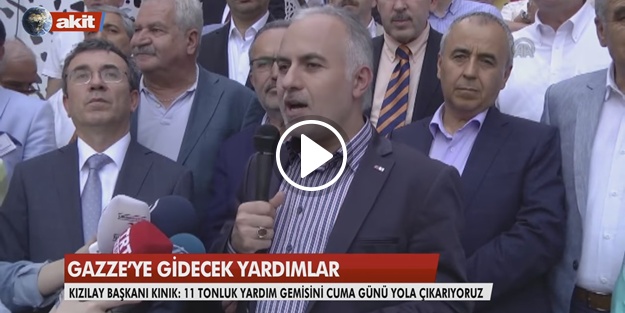 '11 tonluk' yardım cuma günü yola çıkıyor