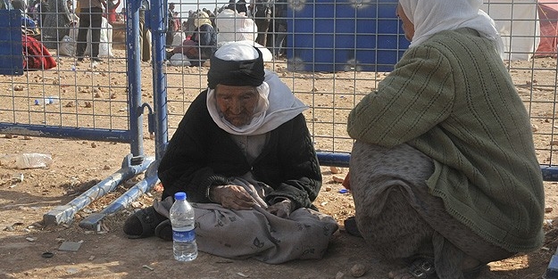 110 yaşındaki kadın IŞİD'ten kaçtı