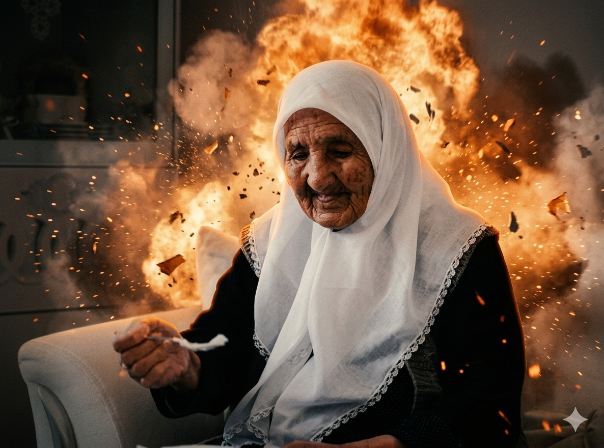 110'luk Şemsi Nine uzun yaşamanın sırrını açıkladı! “Her gün Netanyahu’ya beddua ediyorum”