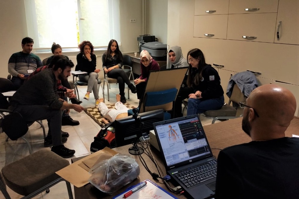 112 personeline İLYAD eğitimi verildi 