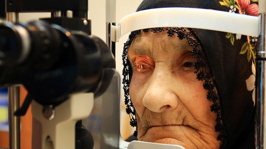 112 yaşında yeniden görebilmenin mutluluğunu...