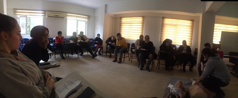 112’den ilk yardım eğitimi 