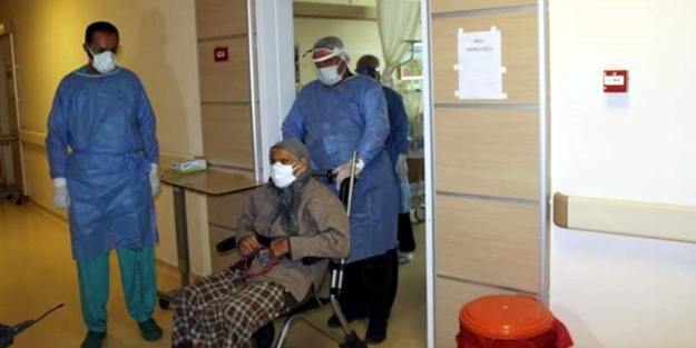 113 yaşındaki kadın koronavirüsü yendi