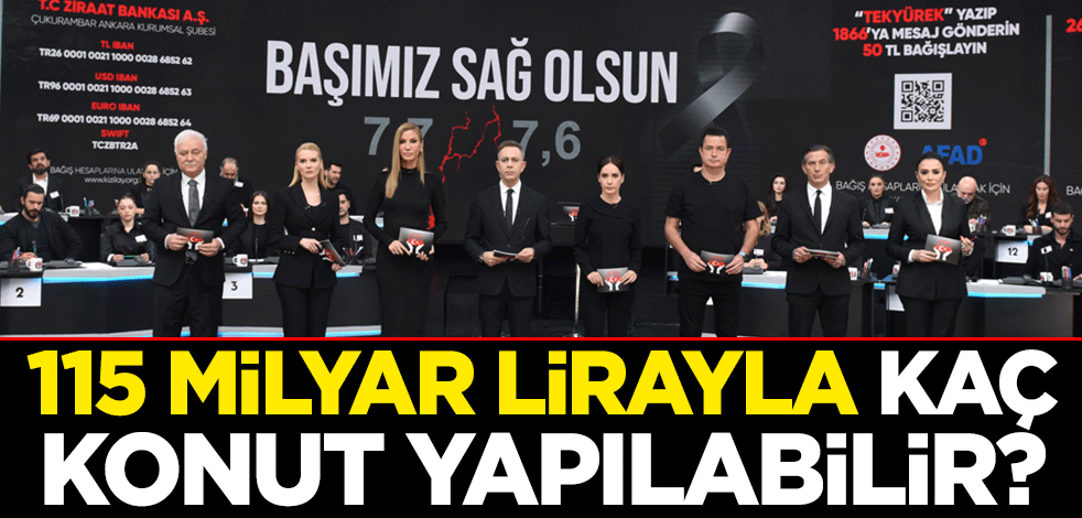 115 milyar lirayla kaç konut yapılabilir? İşte merak edilen sorunun cevabı