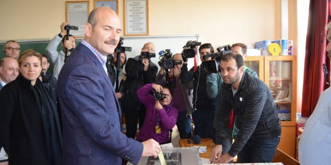 Bakan Soylu referandumda oyunu Trabzon’da kullandı