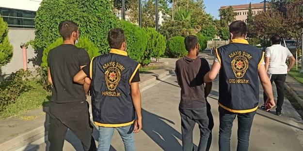 12 ayrı hırsızlık yapan 3 şahıs tutuklandı