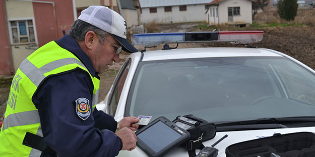 12 bin araca ceza kesildi!