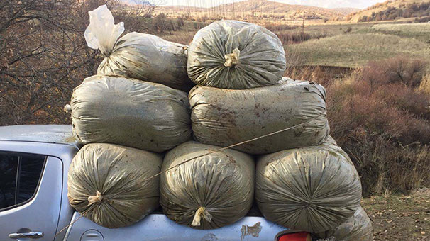 12 milyon 150 bin lira değerinde toz esrar ele geçirildi
