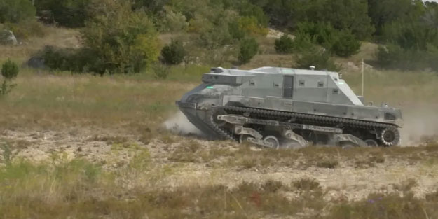 12 tonluk otonom tank sahalara inecek