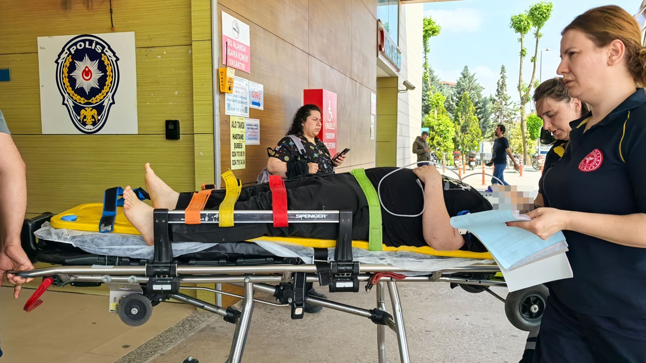 12 yaşında motosiklet kullandı, kazadan kaçamadı!