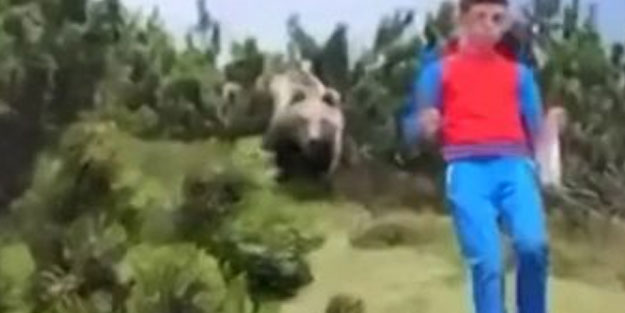 12 yaşındaki çocuk bozayıdan kurtulmayı başardı