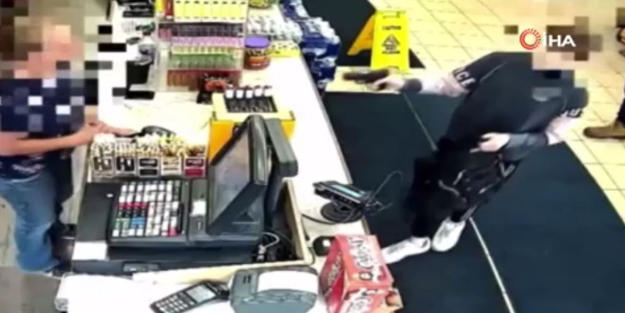 ABD'de 12 yaşındaki çocuktan benzin istasyonuna silahlı soygun