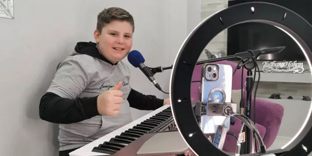 12 yaşındaki Fevzi Cumhurbaşkanı Erdoğan'a verdiği sözü tutmak için harekete geçti!