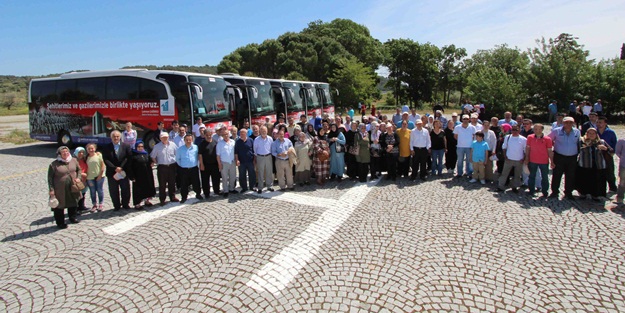 120 bin Bağcılarlı Çanakkale Şehitliği’ni ziyaret etti