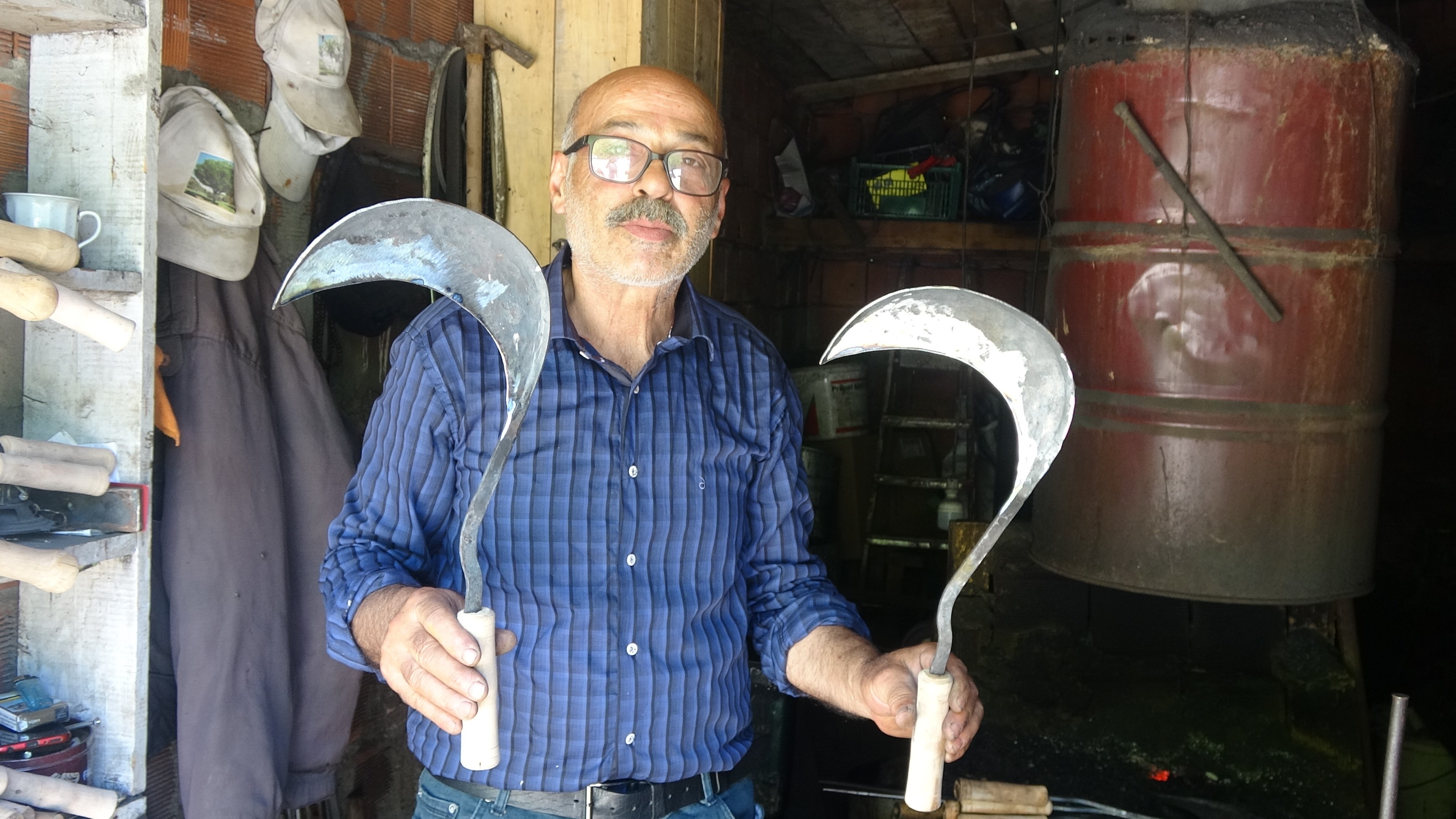 120 yıldır bu yörede kullanıyor! Dedelerinin mirasına sahip çıktı