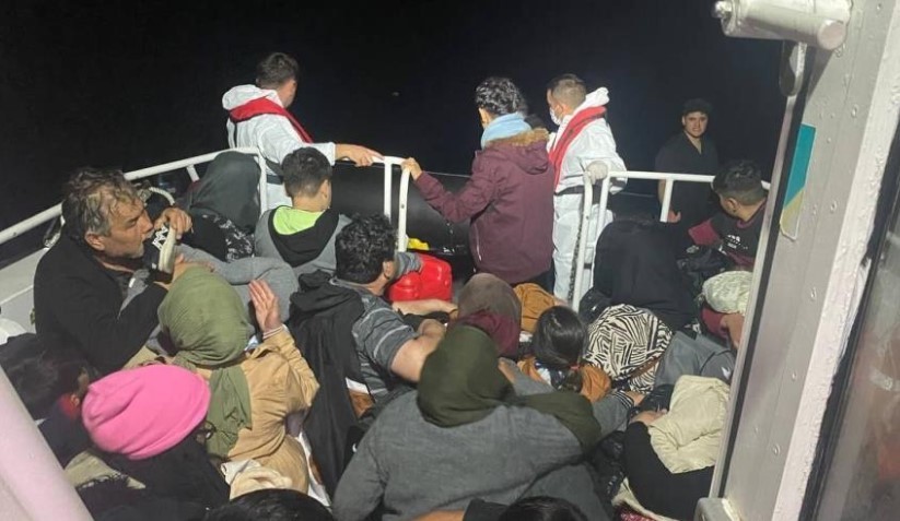 121 kaçak göçmen yakalandı