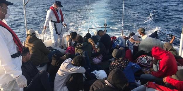 122 düzensiz göçmen yakalandı