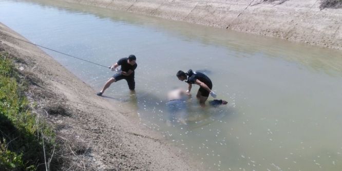 Kanalda kaybolan gencin cesedi 20 kilometre uzaklıkta bulundu